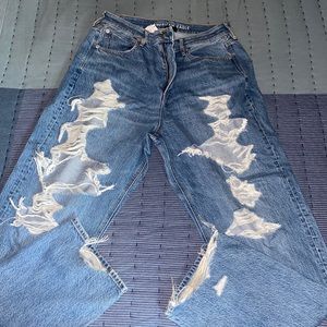 American Eagle Outfitters Highest Rise 90’s Boyfriend Jean size 14 XLONG